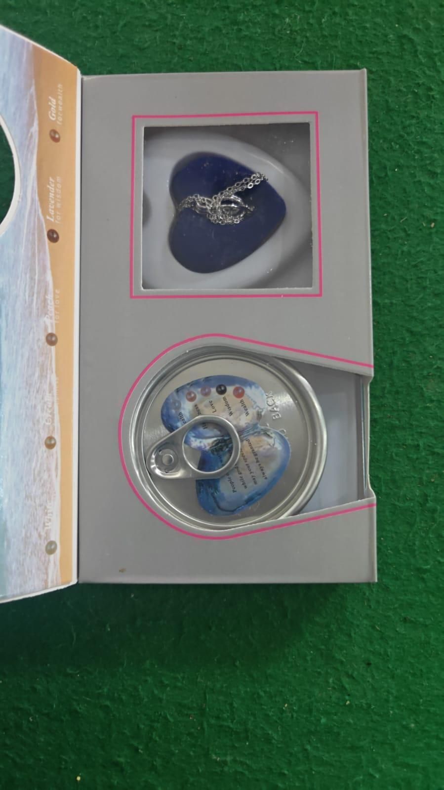 Valentine Special - Freshwater Shell Canned Oyster Ocean Love Real Pearl Necklace Set
