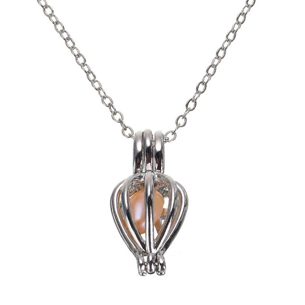 Valentine Special - Freshwater Shell Canned Oyster Ocean Love Real Pearl Necklace Set